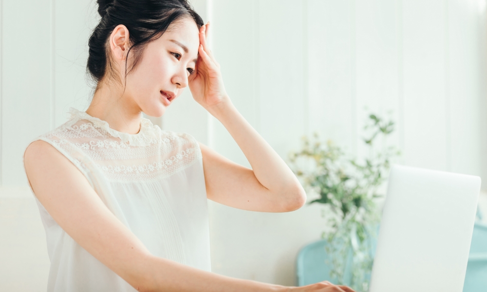 頭が痛くて集中できない